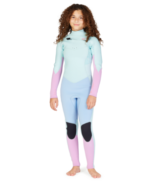 Girls 8-14 3/2mm Synergy Chest Zip GBS Wetsuit