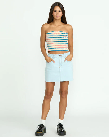 Dropping In Skirt