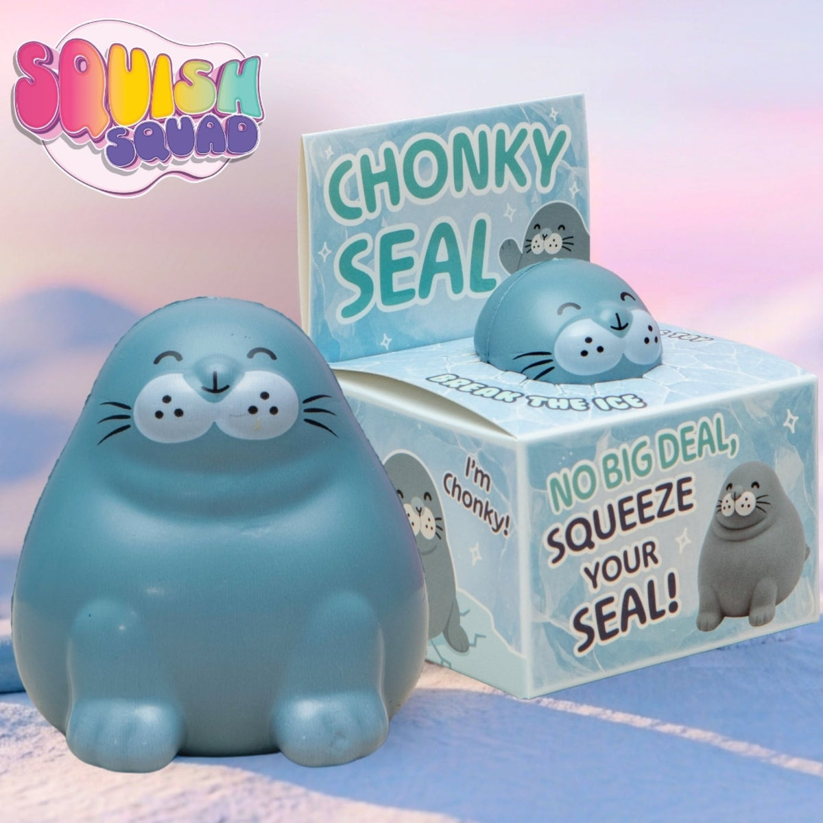 Break The Ice Chonky Seal - Stress Toy