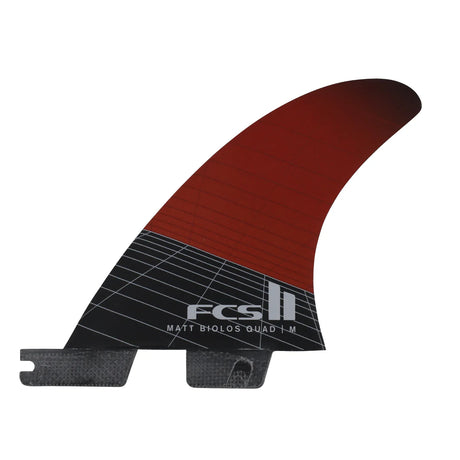 FCS II Matt Biolos Quad Rear Fin Set