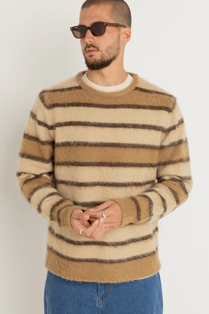 Mohair Striped Knit