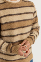 Mohair Striped Knit