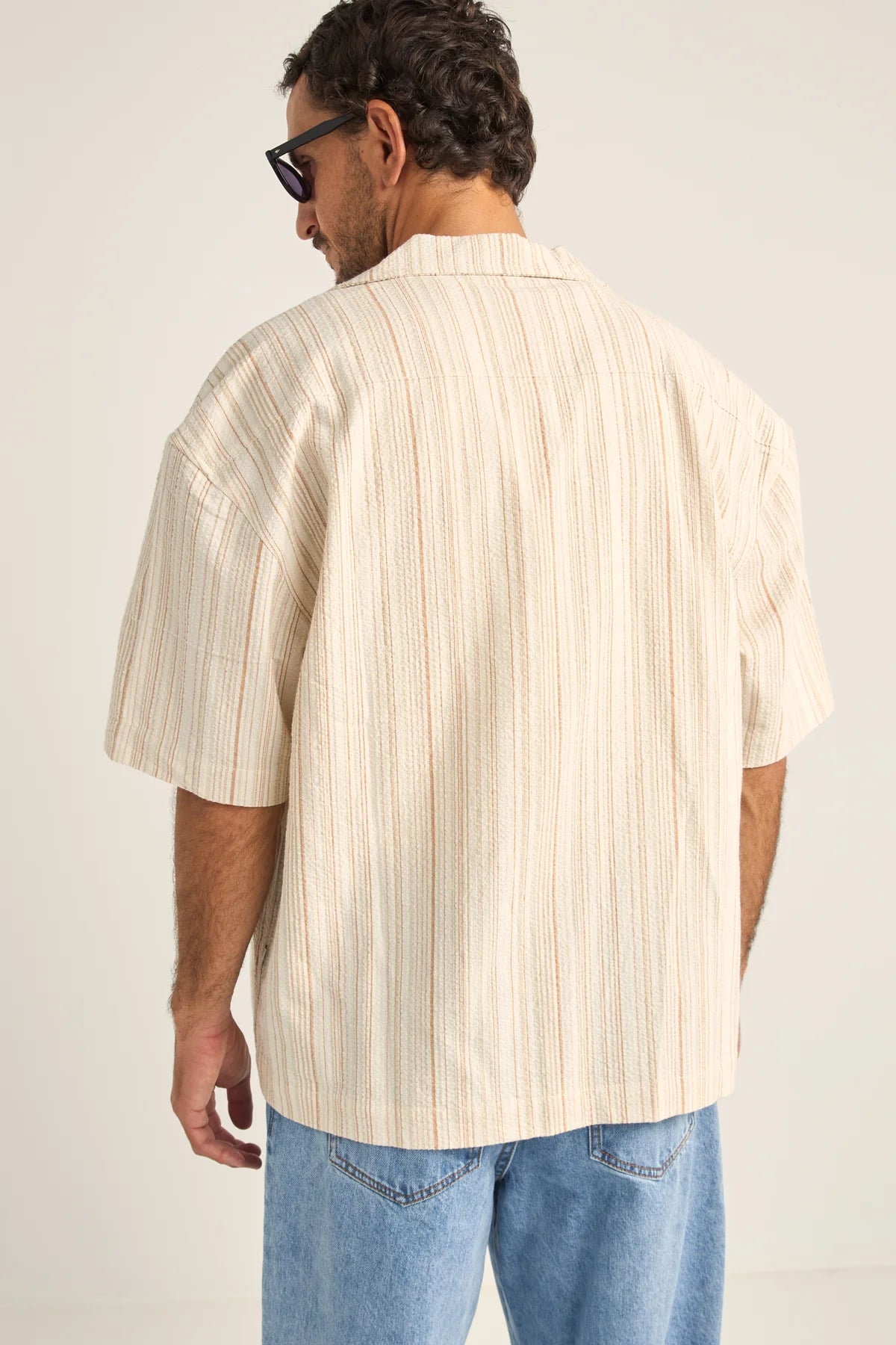 Benny Relaxed Stripe Ss Shirt