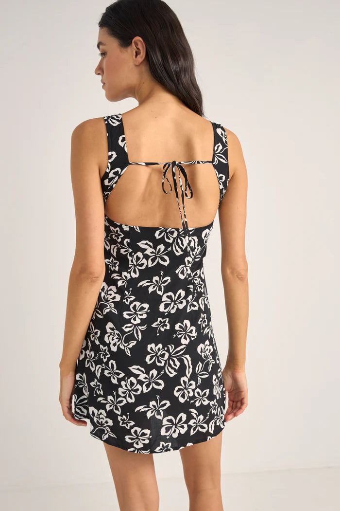 Roselle Tie Back Mini Dress