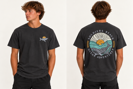 Whales - Beachin Surf T-Shirt