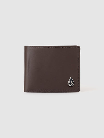 Single Stone Leather Wallet