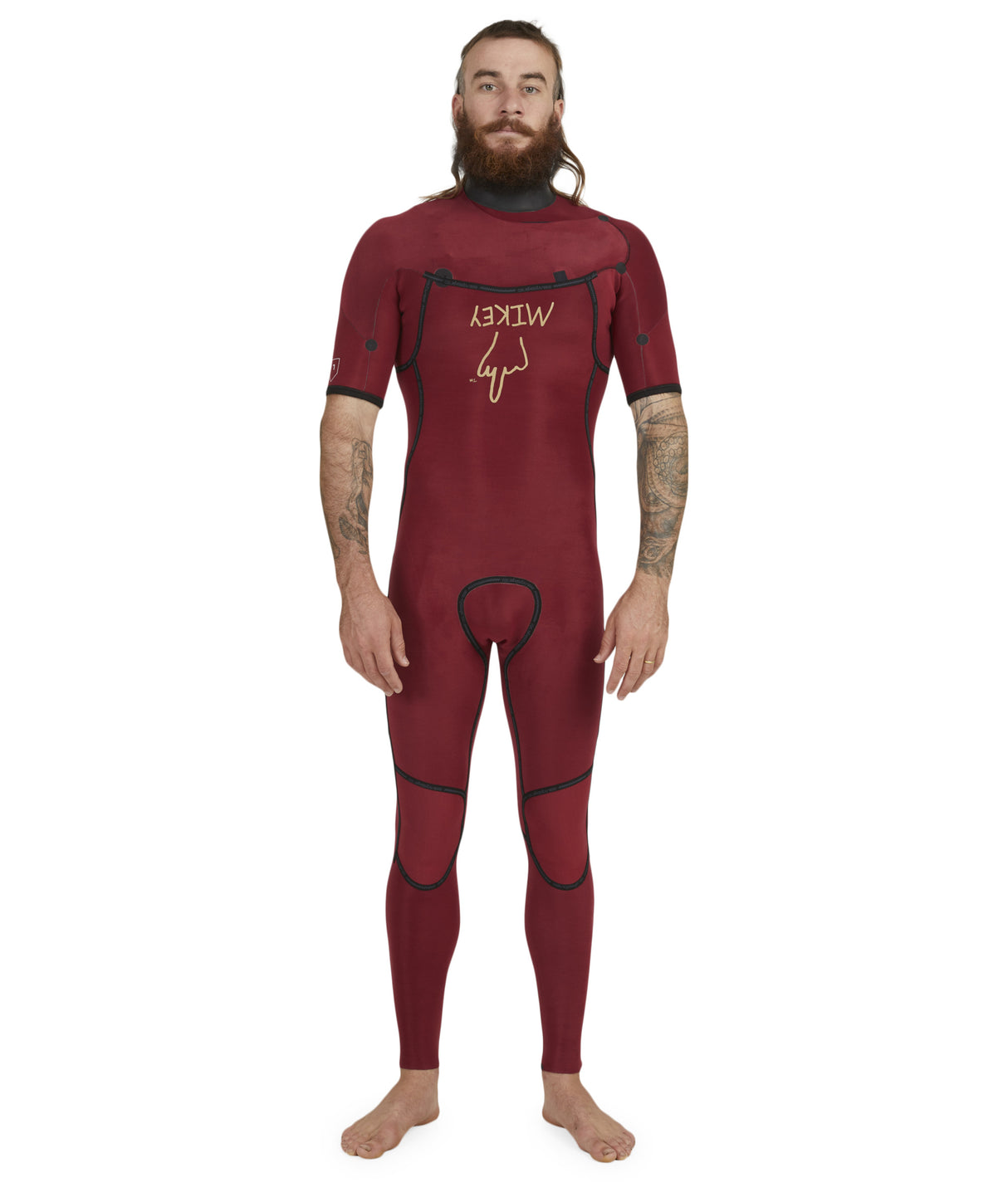 Mens 2/2mm Everyday Sessions Short Sleeve Chest Zip