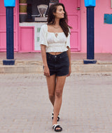 Womens Eva Denim Shorts