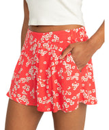 Womens Midnight Avenue Relaxed Fit Printed Shorts