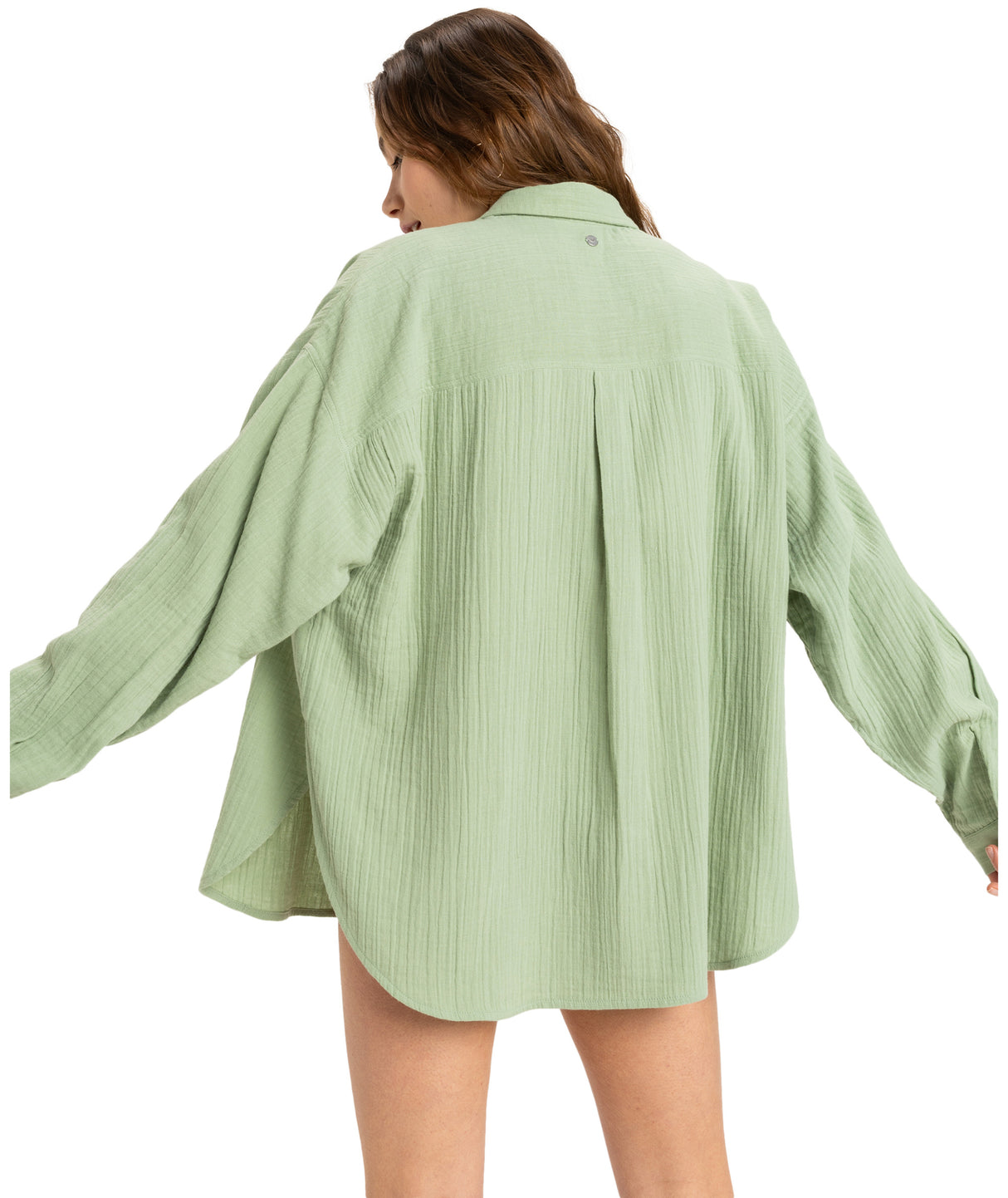 Womens Morning Time Long Sleeve Shirt