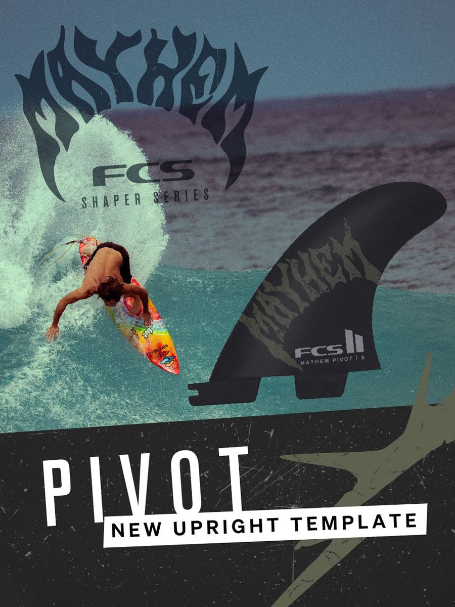 FCS II Mayhem Pivot PC Carbon Tri Fins