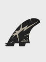 FCS II Mayhem Pivot PC Carbon Tri Fins Sand
