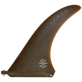 FCS Flow III Screw & Plate PG Longboard Fin - Cacao
