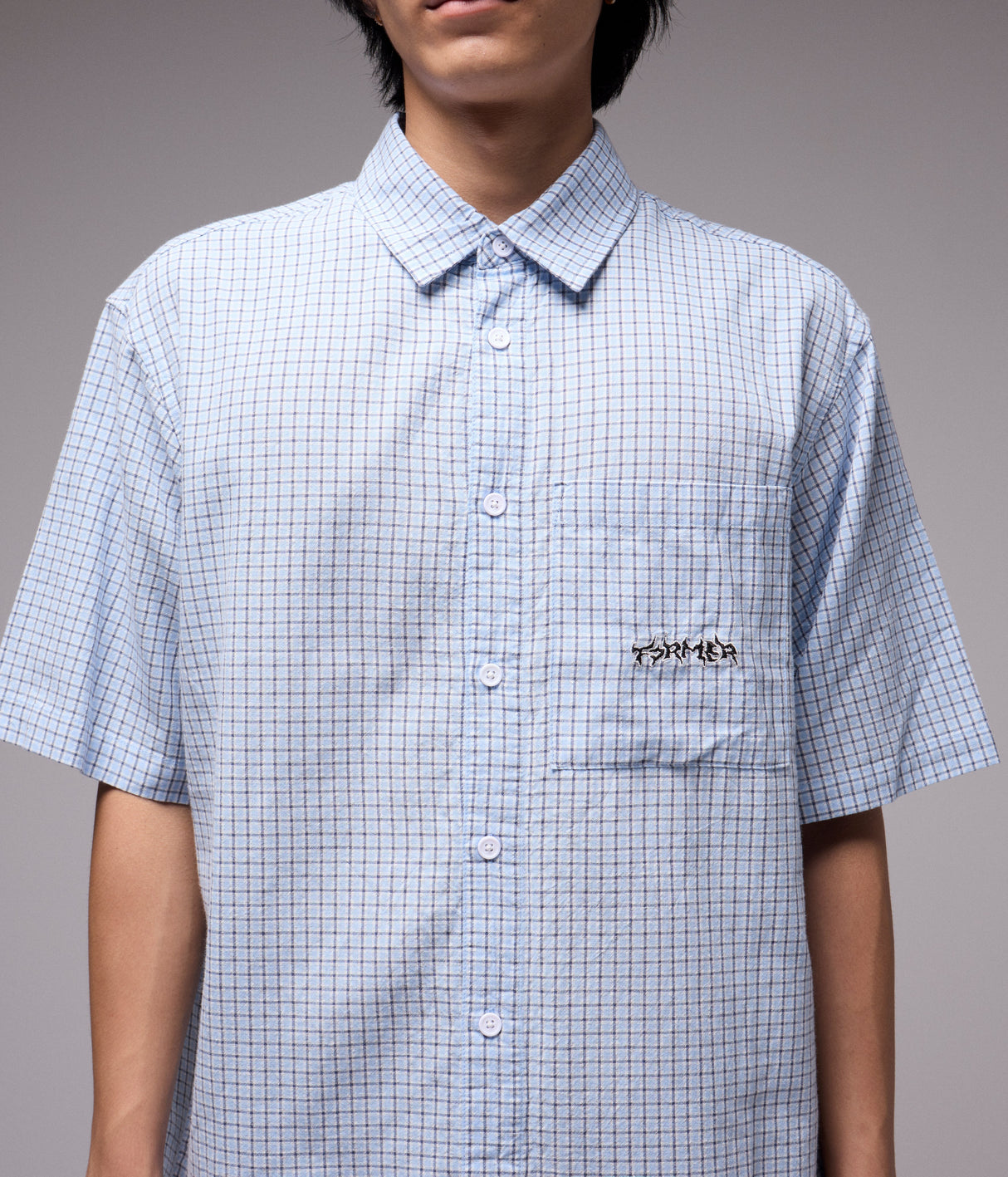 Vivian Check SS Shirt