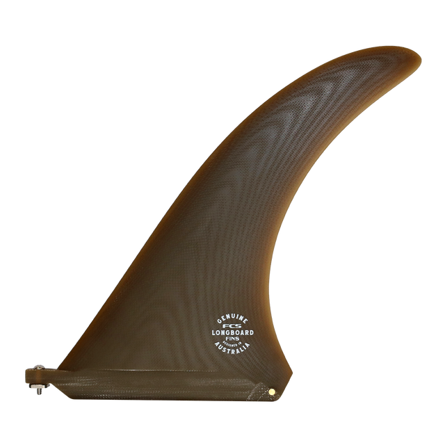FCS Flow III Screw & Plate PG Longboard Fin - Cacao