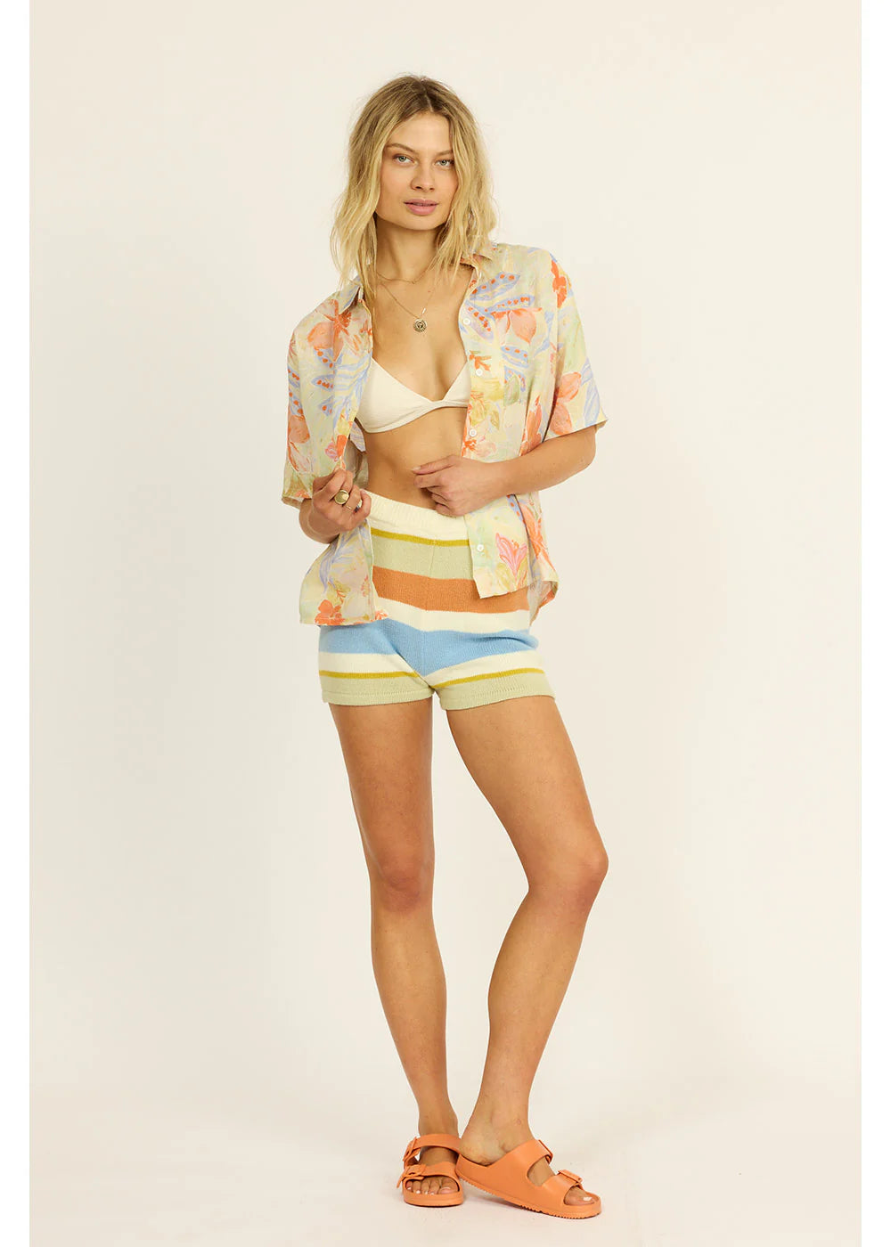 Vacay Vibes Woven SS Shirt