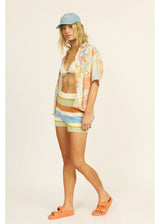Vacay Vibes Woven SS Shirt