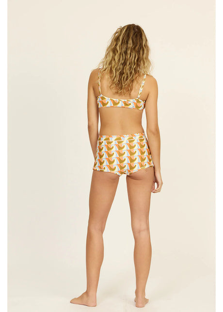 Wave Check High Waisted Short