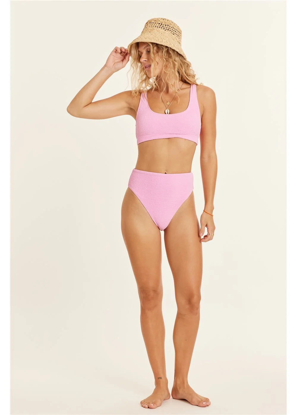 Shore Thing High Waist Bikini Bottom