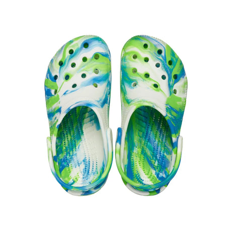 Kids' Crocs Classic Glow Marbled Clog