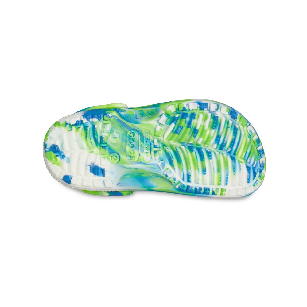 Kids' Crocs Classic Glow Marbled Clog