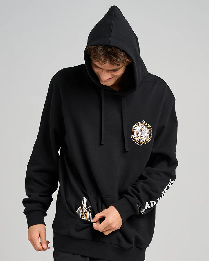 Fk Off Fish On Hooded Pullover