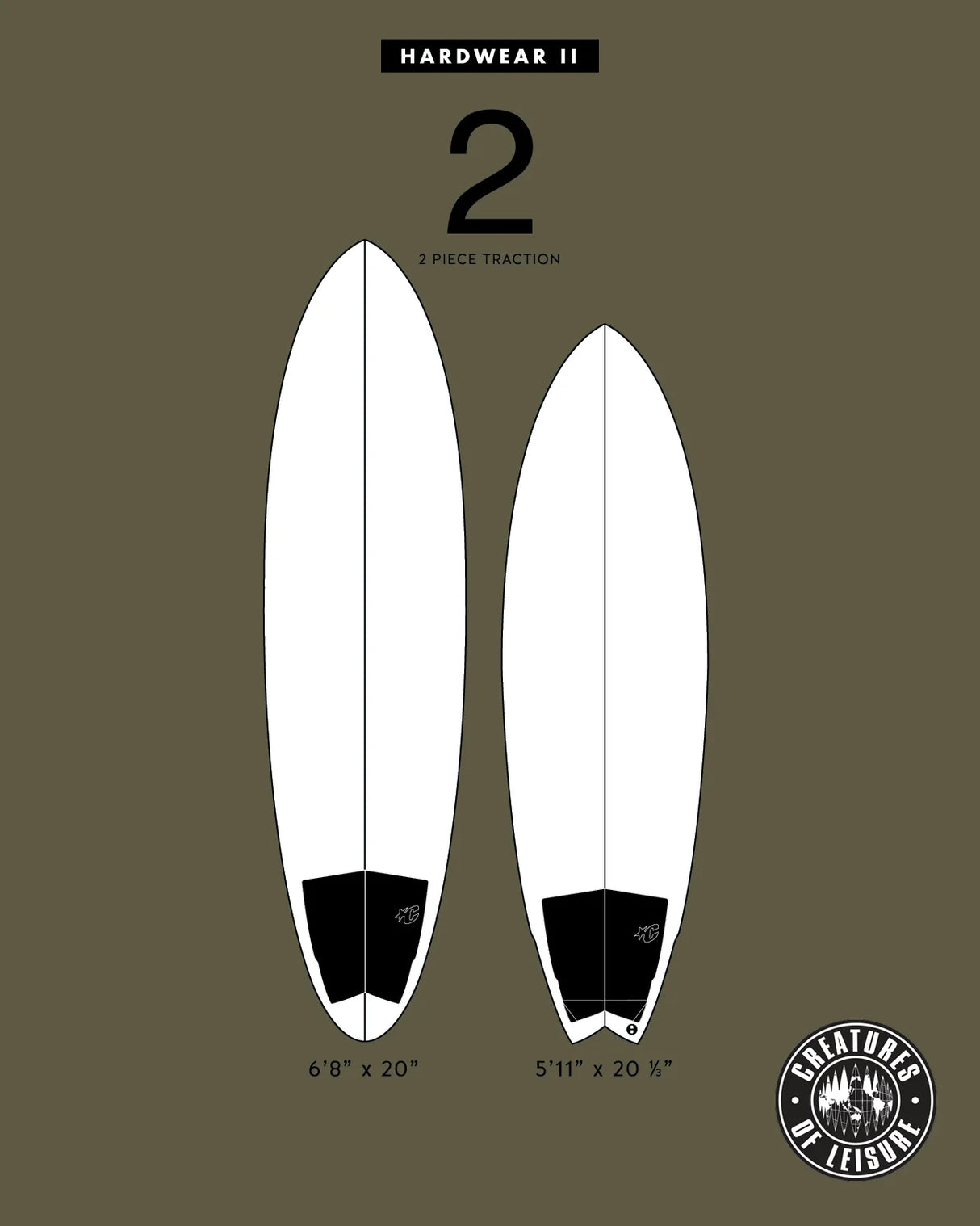 HardWear II Flat Traction