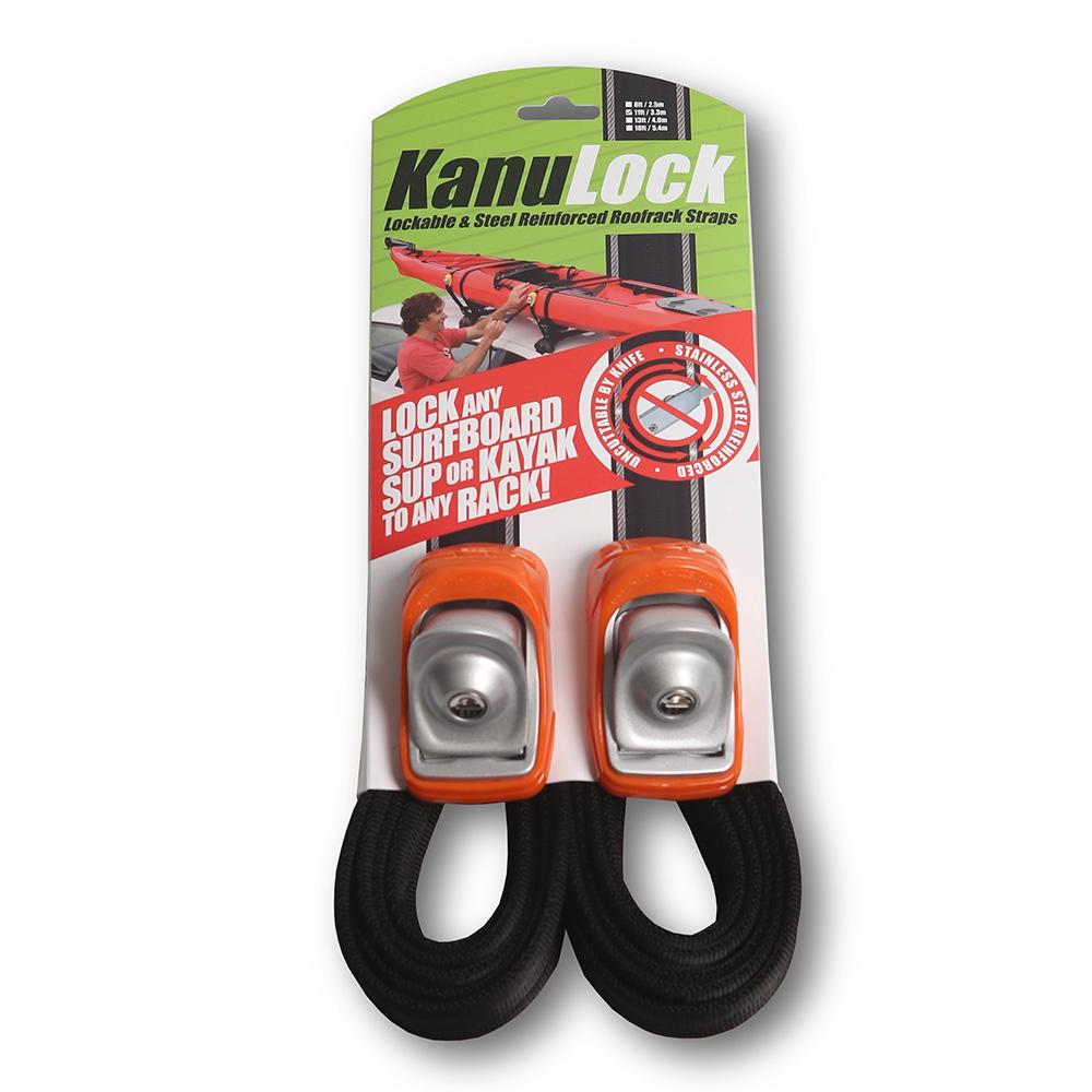 Kanulock Lockable Tiedown Set  2.5m / 8 Ft