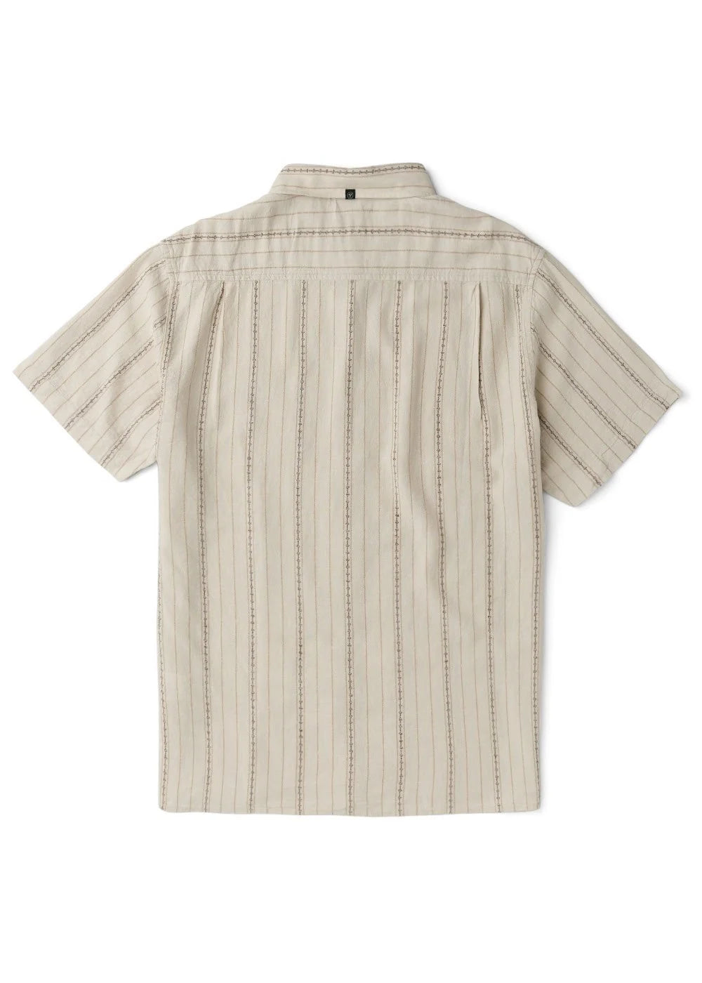Linen Pin Ss Shirt