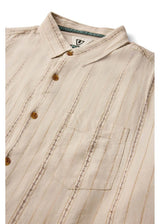 Linen Pin Ss Shirt