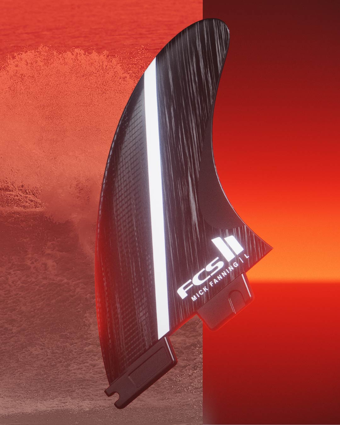 FCS II MF Glass Fibre Fusion Tri Fins