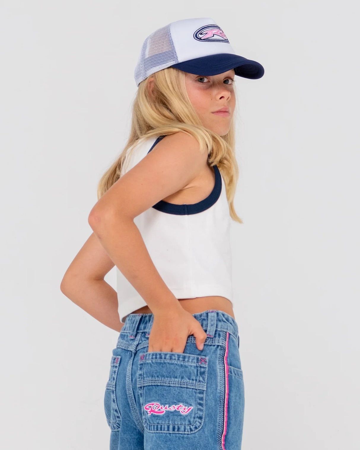 Bright Star Trucker Cap Girls