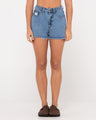 Penny Kick Flare Denim Short