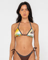 La Cabana Contrast Tri Bikini Top