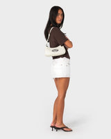 R Dot Buckle Bag