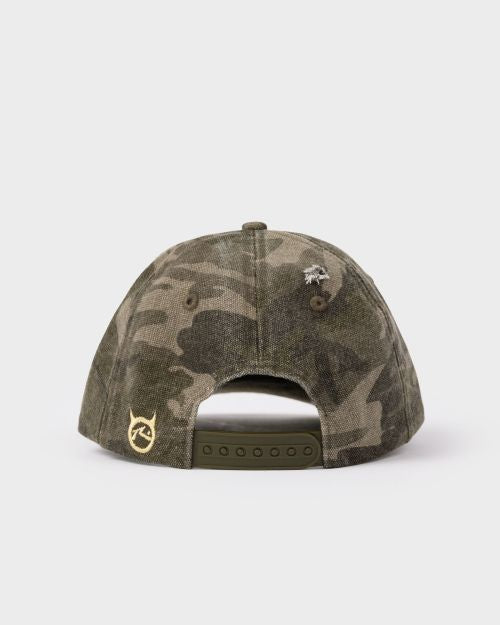 Punked Camo Skate Cap