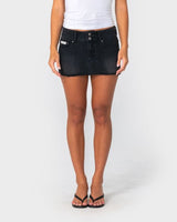 Chaos Low Rise Micro Mini Skirt