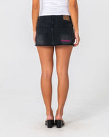Chaos Low Rise Micro Mini Skirt