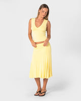 Vixen Low Rise Midi Skirt