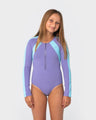Two Tided Long Sleeve One Piece Girls