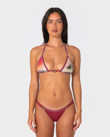 La Cabana Contrast Tri Bikini Top