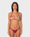 La Cabana Contrast Tri Bikini Top