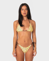 Miss Dot Tri Bikini Top
