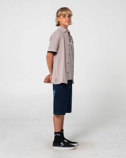 Datsun 2.0 Short Sleeve Shirt Boys