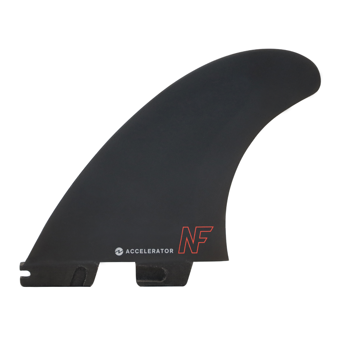FCS II Nathan Florence PC Tri Fins - Red Bolt