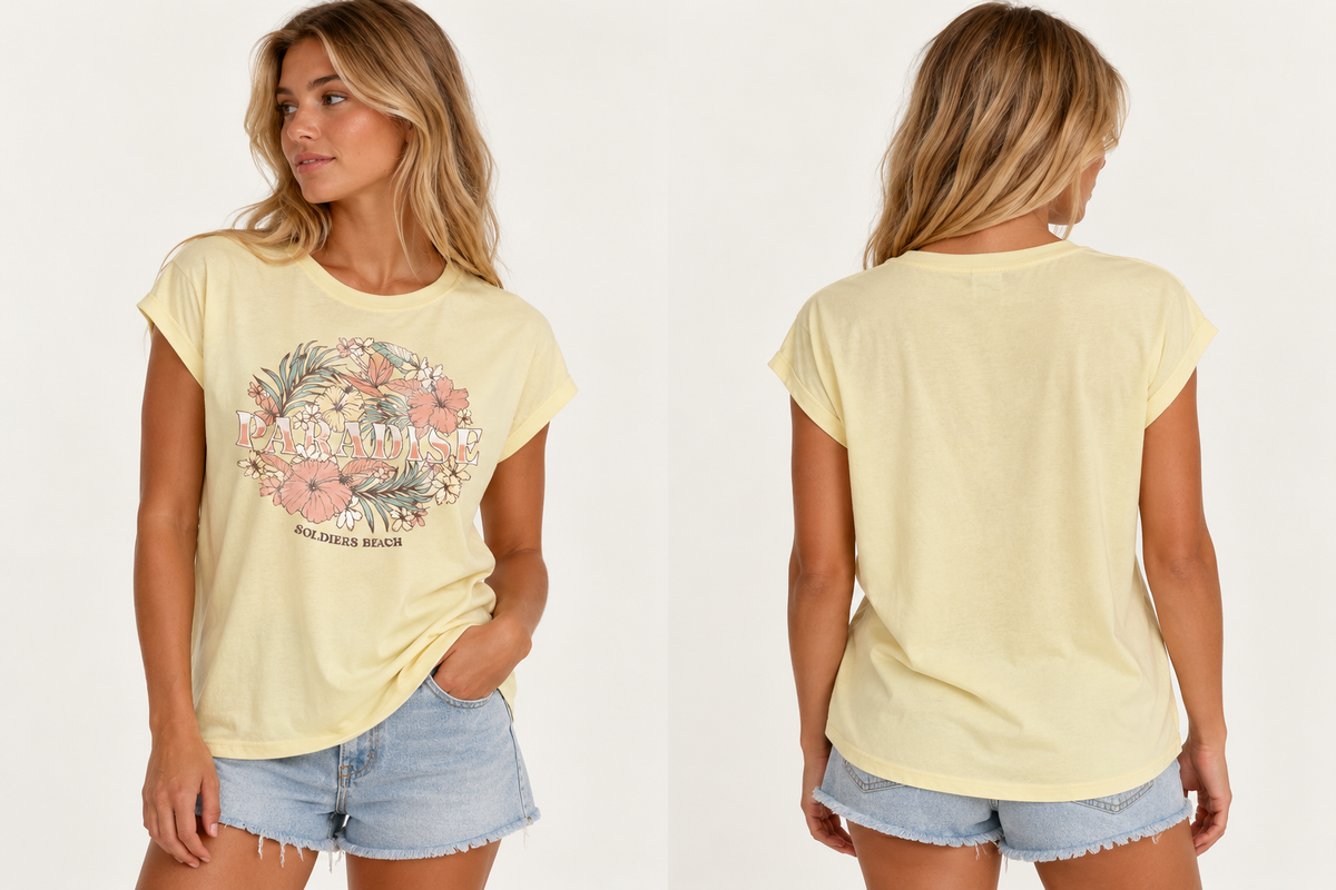 Floral - Soldiers Beach Womens T-Shirt