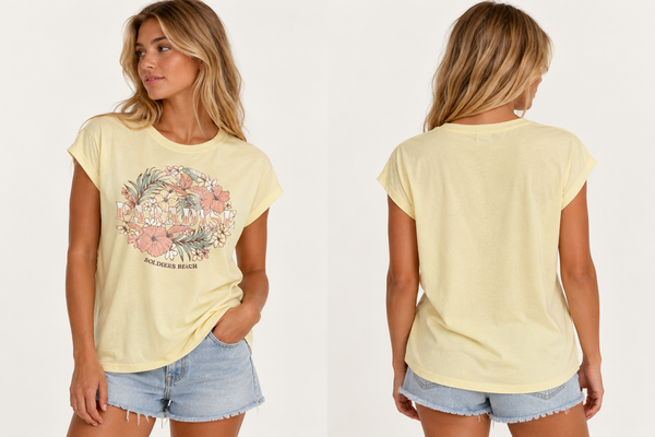 Floral - Soldiers Beach Womens T-Shirt