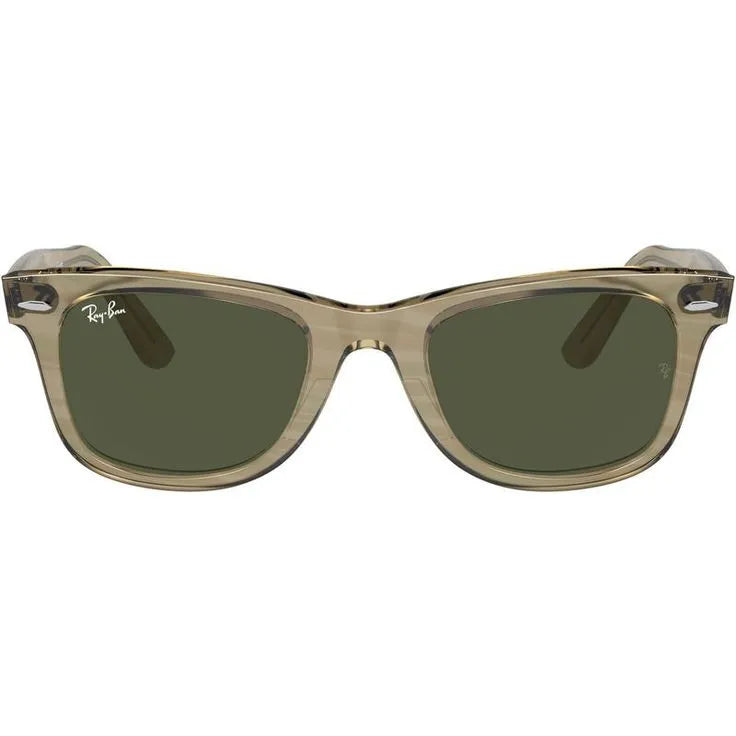 Wayfarer Photo Striped Grey W/Green