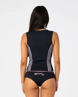 Farrah Scoop Zip Through Rash Top