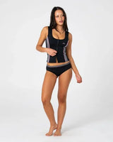 Farrah Scoop Zip Through Rash Top